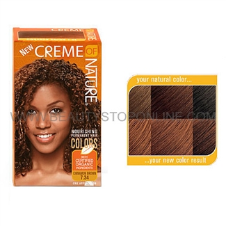 Creme of Nature Nourishing Hair Color 7.34 Cinnamon Brown