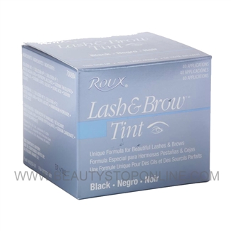 Roux Lash & Brow Tint Black 40 Applications 695286