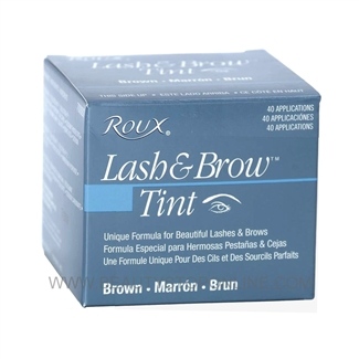 Roux Lash & Brow Tint Brown 40 Applications 695288