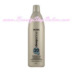 Rusk Deep Shine Bio-Marine Therapy Shine Enhancing Cream Developer - 1 Liter (20 Volume)