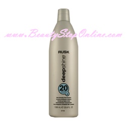 Rusk Deep Shine Bio-Marine Therapy Shine Enhancing Cream Developer - 1 Liter (20 Volume)