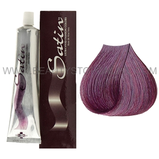 Satin Ultra Vivid Fashion Colors 4V Violet Brown