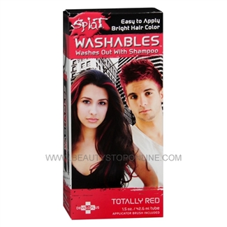 Splat Totally Red, Washables Hair Color