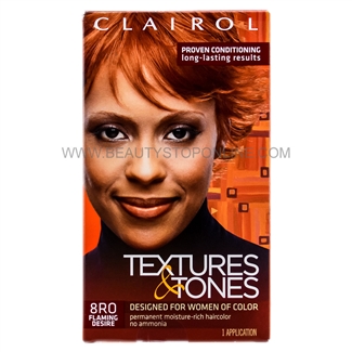 Clairol Textures & Tones Flaming Desire 8RO