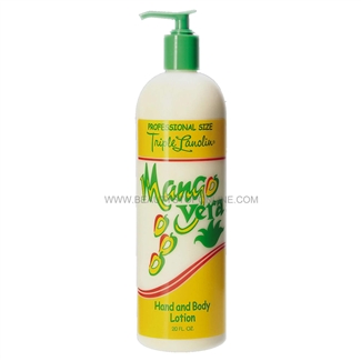 Triple Lanolin Mango Vera Hand and Body Lotion - 20 oz