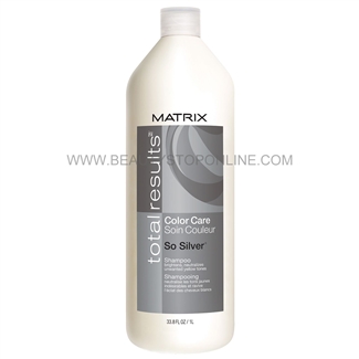 Matrix Total Results Color Care So Silver Shampoo, 33.8 oz