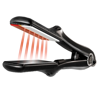 TurboIon Croc Infrared Titanium Flat Iron - 1" Black