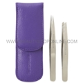 Tweezerman Petite Tweeze Set with Lavender Case 4048-P