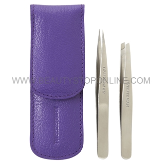 Tweezerman Petite Tweeze Set with Lavender Case 4048-P