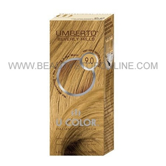 Umberto U Color Italian Demi Color Kit 9.0 Very Light Natural Blonde
