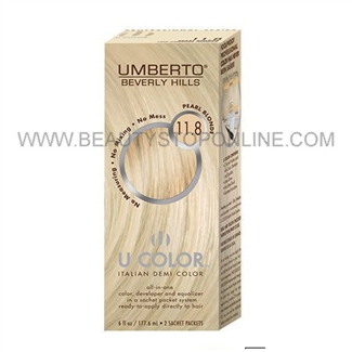 Umberto U Color Italian Demi Color Kit 11.8 Pearl Blonde