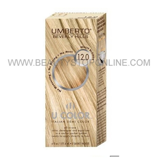 Umberto U Color Italian Demi Color Kit 12.0 White Blonde