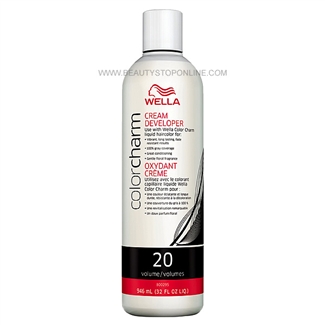 Wella Color Charm 20 Volume Creme Developer 32 oz