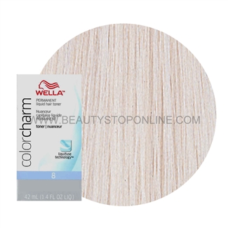 Wella Color Charm Liquid Hair Toner T-18 Lightest Ash Blonde