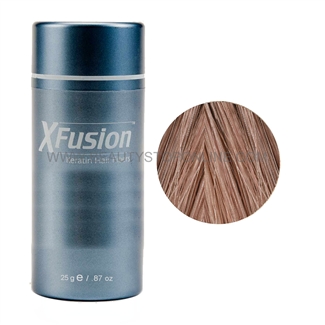 XFusion Keratin Hair Fibers Light Brown 25g