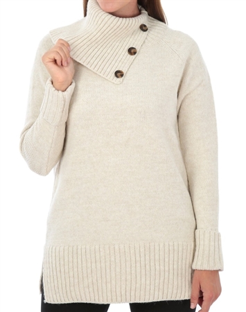 Women Beige Designer Knit Sweater