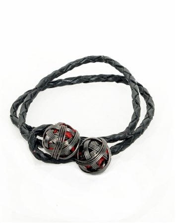 Men Hand Crafted Bracelet - Janick Men Woven Wires Bracelet