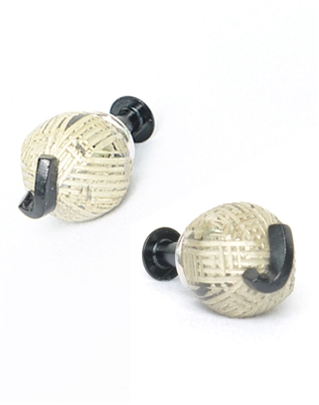 Janick Luxury Hand-Crafted Cuff Links | Woven Metal J