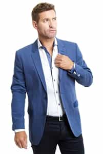 Maceoo Ego Blazer Plato Blue