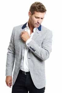 Maceoo Ego Blazer Socrate EV Check Turquoise