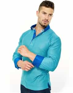 Maceoo Polo L Turquoise 0001
