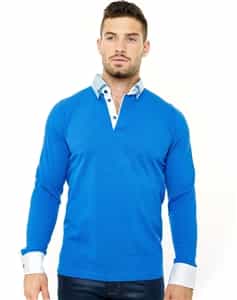 Maceoo Polo L Royal Blue DC 0008