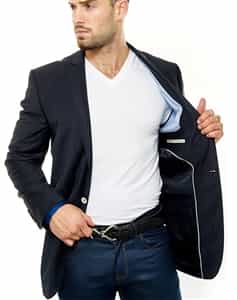 Maceoo Momentum Blazer Elegance Navy