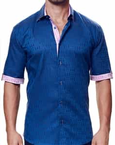 Luxury Short Sleeve Dress Shirt