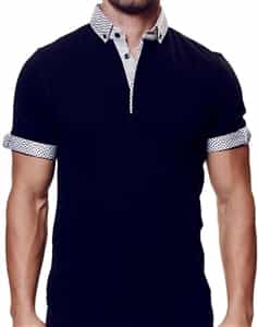 Trendy Black Polo