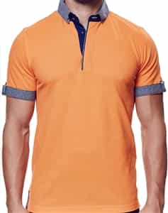 Designer Orange Polo