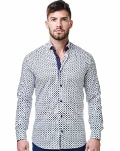 Men Fashion Shirt - White