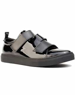 Black Suede Tip Shoes