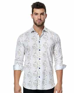 Designer White Dress Shirt