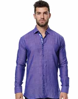 Purple Designer DressShirt