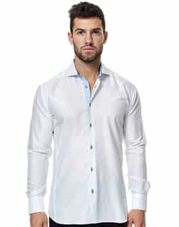 White Long Sleeve Dress Shirt