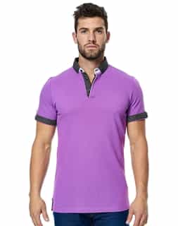 Designer Purple Polo