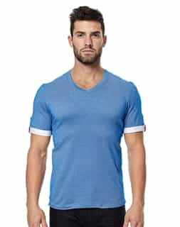 Blue V- Neck Shirt