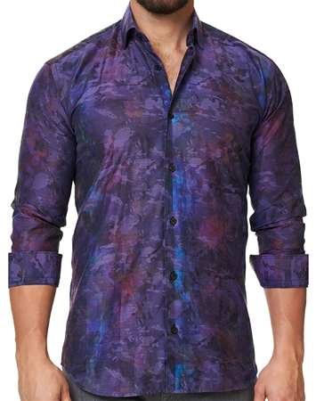Luxury Purple Sport Shirt