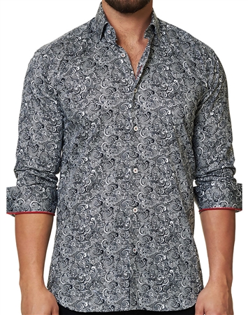 Trendy Paisley Dress Shirt