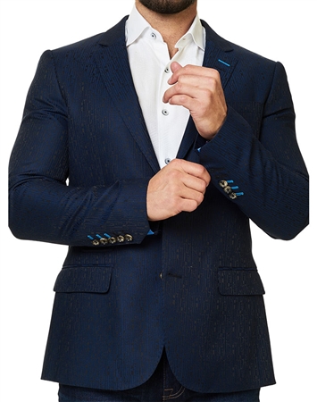 Navy Black Sport Coat