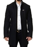 Luxury Black Peacoat