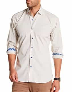 White Linen Dress Shirt