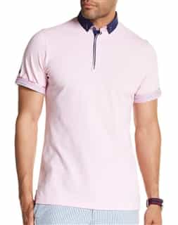 Light Pink Polo Shirt