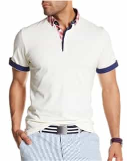 Cream Fashion Polo