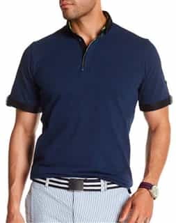 Navy and Black Polo Shirt