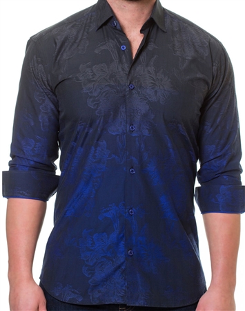 Luxury Blue Gradient Shirt