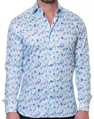 Designer Multicolor Dress Shirt