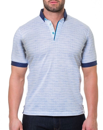 Blue Short sleeve Polo