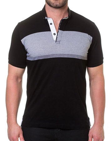 Modern Classic Black Polo