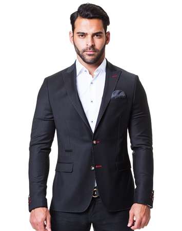 Modern-Classic Black Blazer